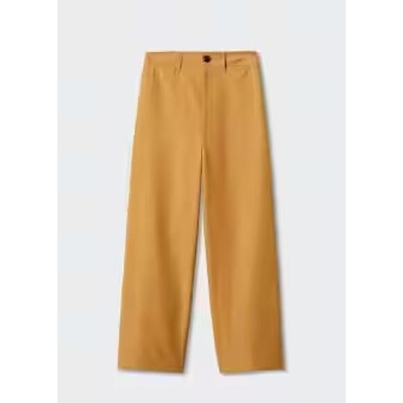 MANGO High-Waist Crop Trousers - XL - Picture 1 of 6
